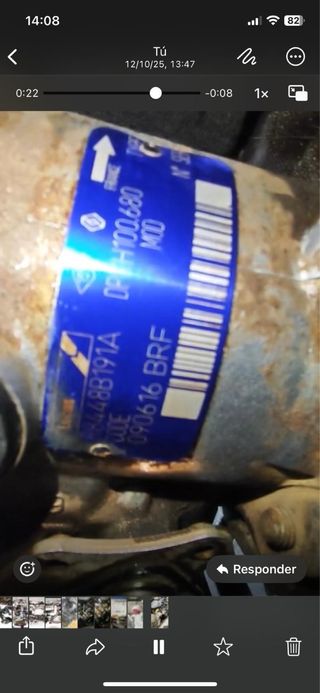 Bomba Inyectora Kangoo 1.9D DPC H100.680 fuga