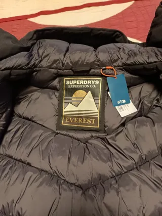 Chaqueta Superdry Everest Talla M. Nueva