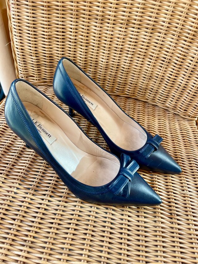 Zapatos LK Bennett Talla 37.5 Azul