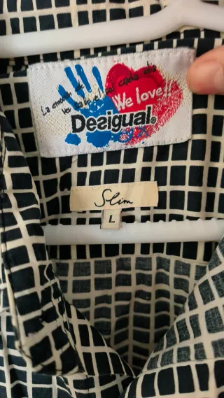 Camisa Desigual Hombre Cuadros