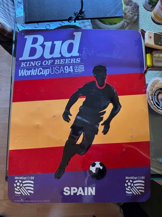 Chapa Bud World Cup USA 94 España