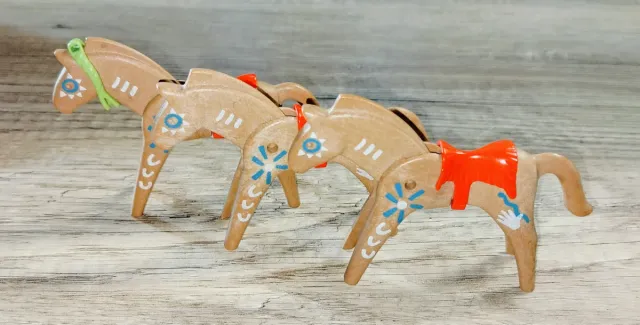 Playmobil Caballos indios