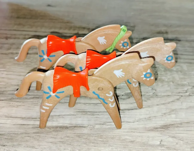 Playmobil Caballos indios