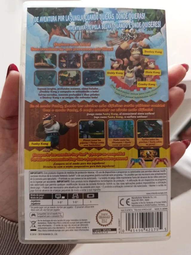 Donkey Kong Country Tropical Freeze Switch