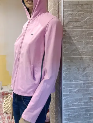 Sudadera WBK rosa con capucha