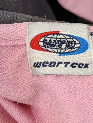 Sudadera WBK rosa con capucha