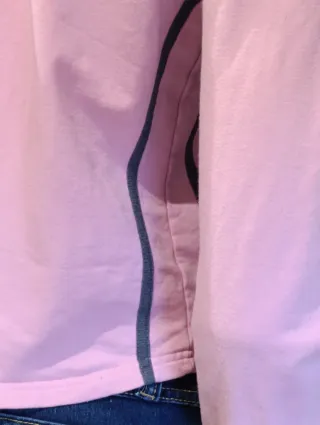 Sudadera WBK rosa con capucha