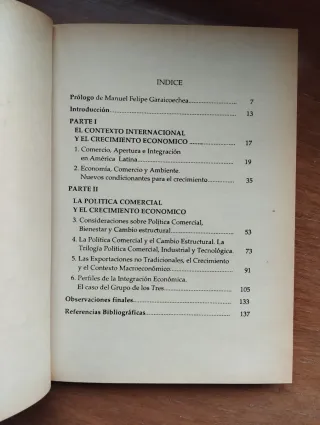 Política comercial y crecimiento Venezuela 1.994