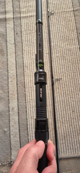 3 cañas carpfishing SONIK HEROX NUEVAS SIN ESTRENA