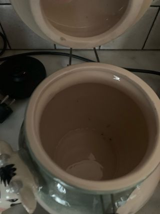 Barattolo decorativo a forma di mucca