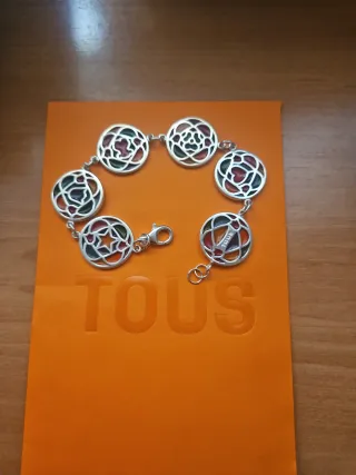 Pulsera Tous Plata Multicolor
