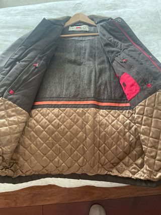 Parka caballero marrón