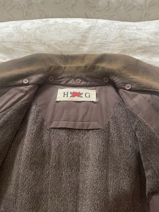 Parka caballero marrón