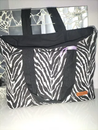 Bolso Tote Mi&Lu Cebra