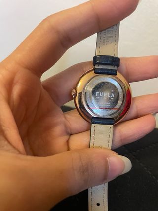 Reloj Furla Azul y Dorado