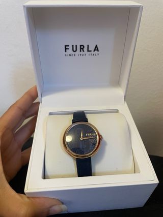 Reloj Furla Azul y Dorado