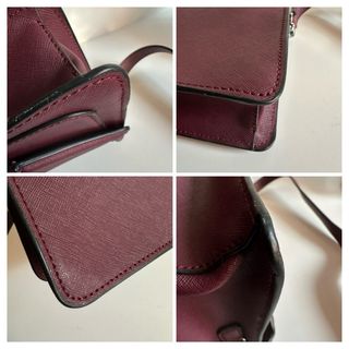 Bolso Karl Lagerfeld Piel vino/ Plata