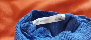 Jersey Sfera cuello alto azul Talla L