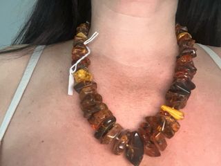 Collana in Ambra Naturale