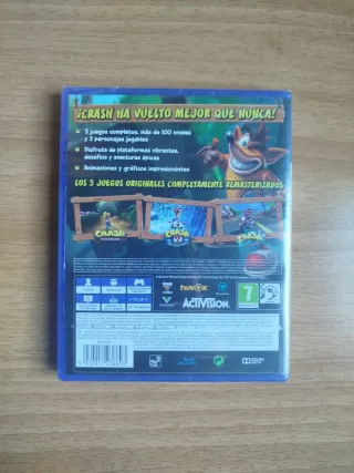 Crash Bandicoot Trilogy PS4 NUEVO