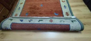 Tappeto in lana fatto a mano 2,40x1,66m