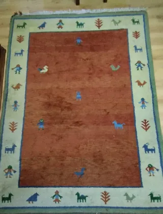 Tappeto in lana fatto a mano 2,40x1,66m