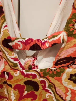 Top estampado floral XS