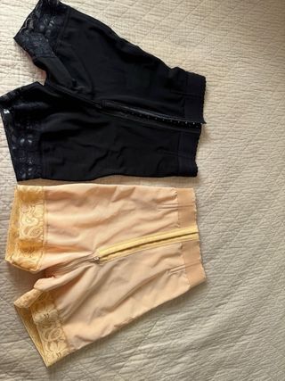 Fajas Moldeadoras Negro y Beige