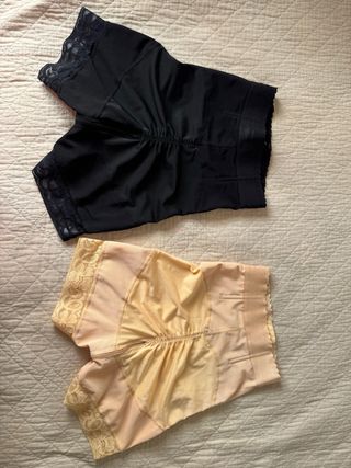 Fajas Moldeadoras Negro y Beige