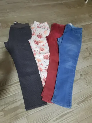 Lote Pantalones Mujer talla grande