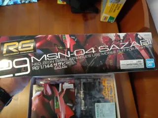 RG MSN-04 Sazabi Gundam Bandai