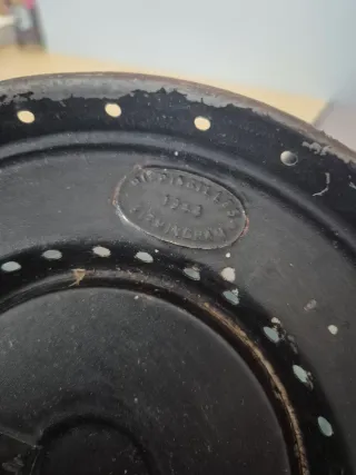 Antiguo farol hierro náutico Birmingham 1944