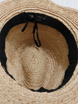 Gorro de paja Zara