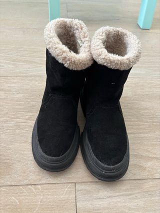 Botas borreguito negras