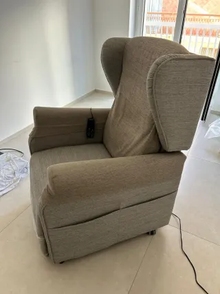 Poltrona reclinabile Spazi Relax grigio tessuto