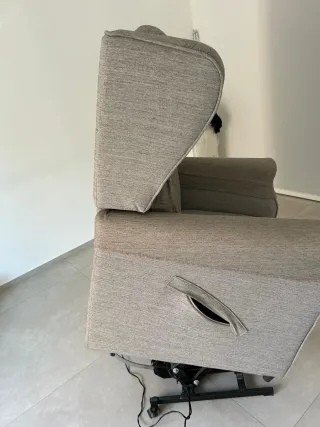 Poltrona reclinabile Spazi Relax grigio tessuto