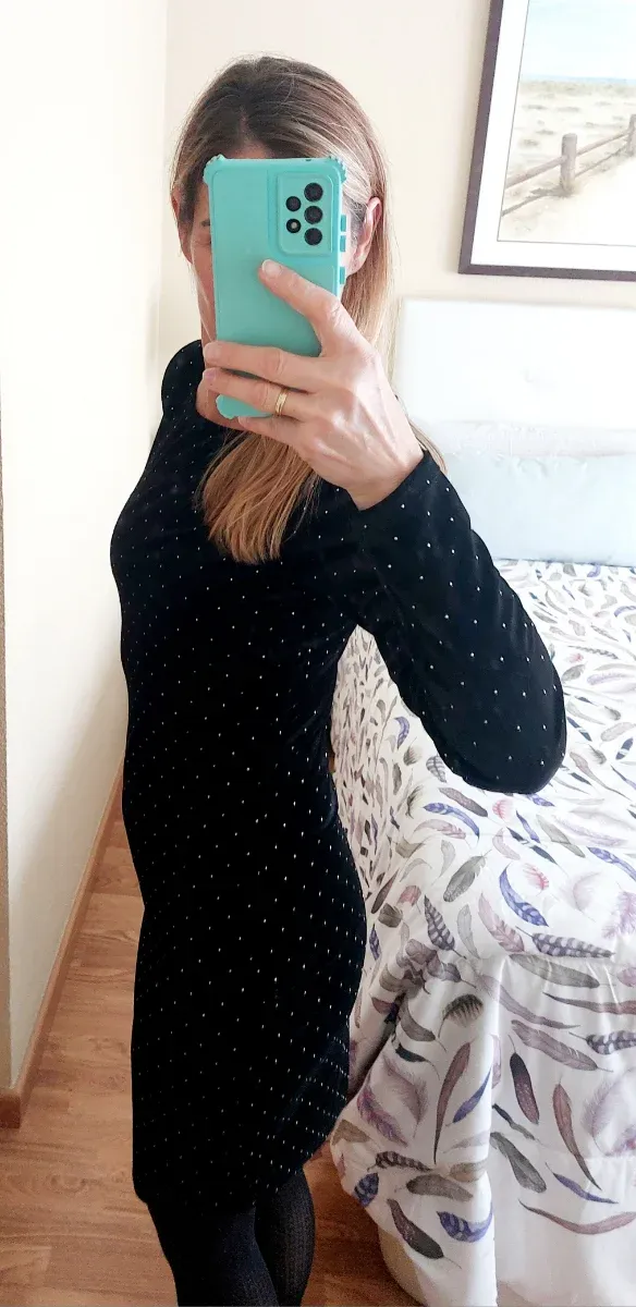 Vestido fiesta terciopelo