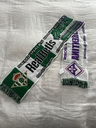 Bufanda Real Betis - Fiorentina Semifinales