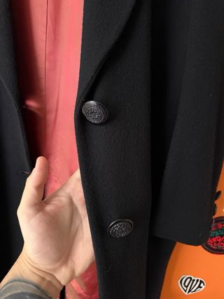 Abrigo Lana Virgen El Corte Inglés Negro