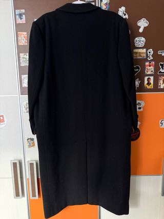 Abrigo Lana Virgen El Corte Inglés Negro