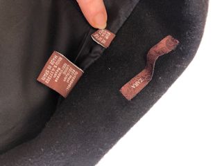 Abrigo largo Zara negro hombre