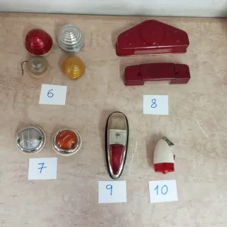 Pilotos traseros moto clásica (varios)