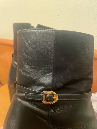 JAIME MASCARÓ - Botines negros tacón 39