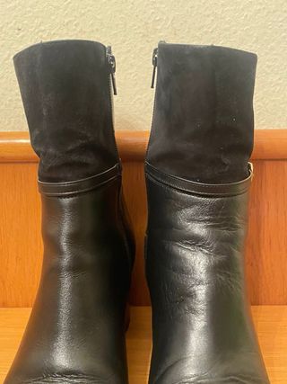 JAIME MASCARÓ - Botines negros tacón 39