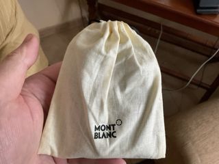 Cartera Tarjetero Montblanc Negra