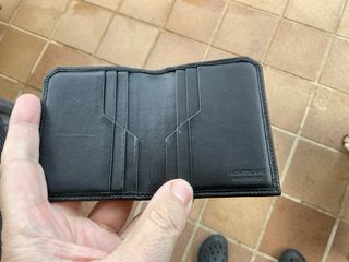 Cartera Tarjetero Montblanc Negra