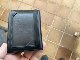 Cartera Tarjetero Montblanc Negra