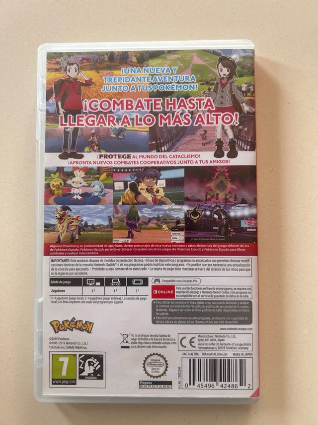 Pokémon Escudo Nintendo Switch