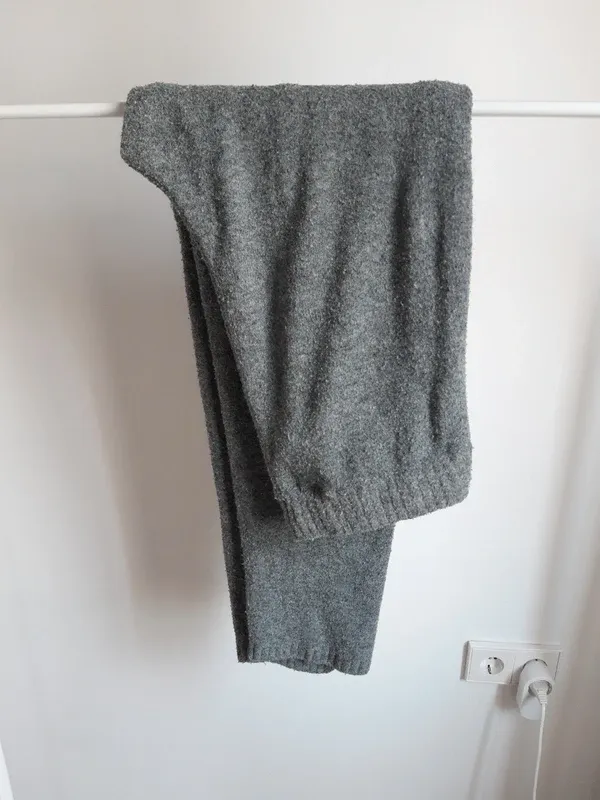 Pantalones de pijama H&M Mujer Gris Invierno