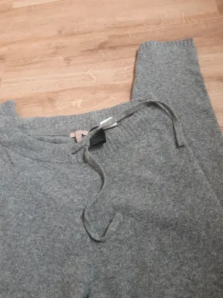 Pantalones de pijama H&M Mujer Gris Invierno